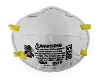N95 RESPIRATOR MASK, WITH VALVE, 10/BX, 10BX/CA